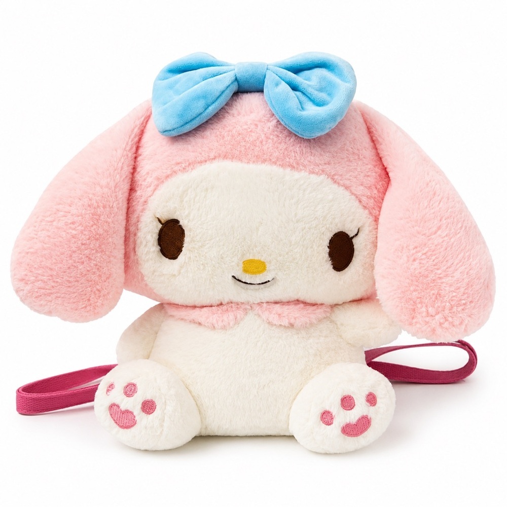 Sanrio Yurukawa My Melody 13" Plush Backpack